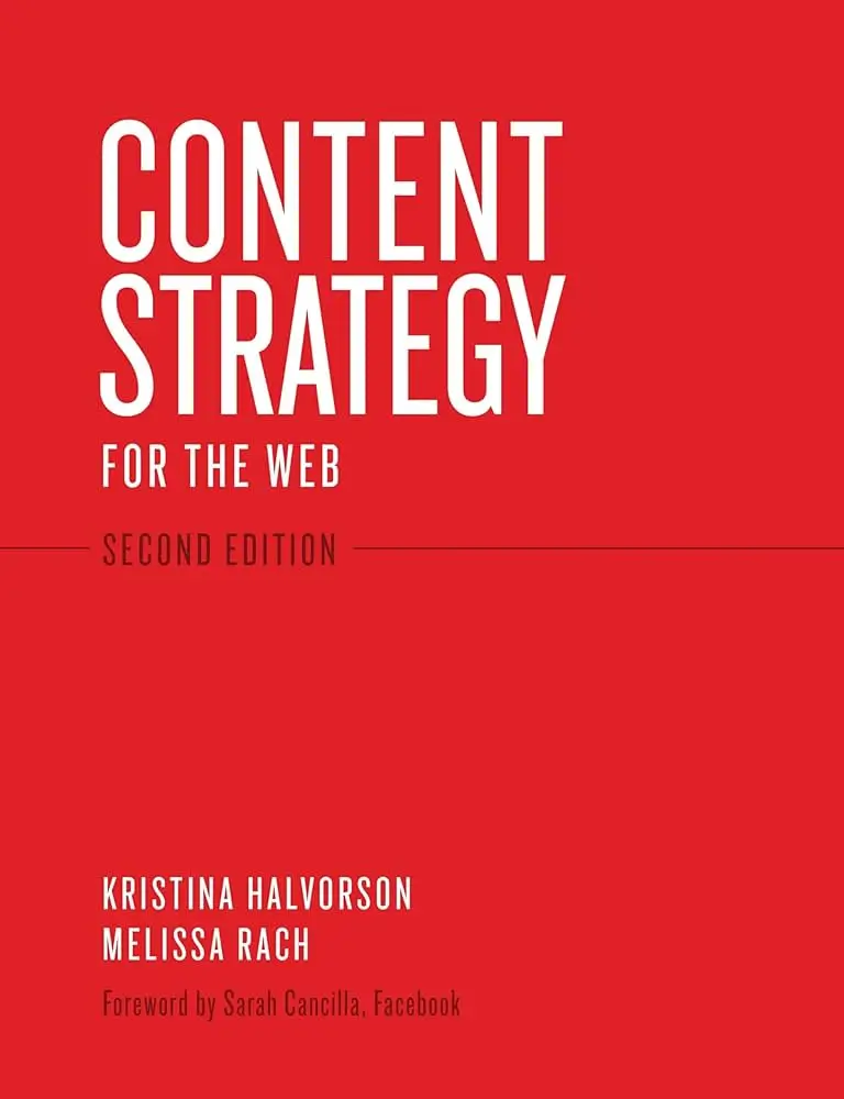 Content Design for the Web Book Cover